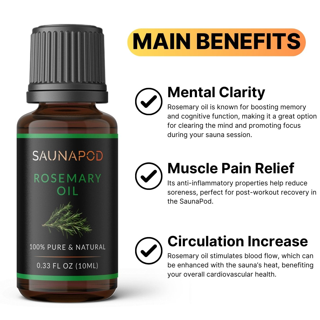 Premium Essential Oils Set for SaunaPod - 100% Natural Aromatherapy Collection